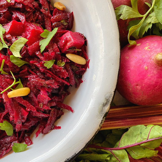 Shredded Beet Salad