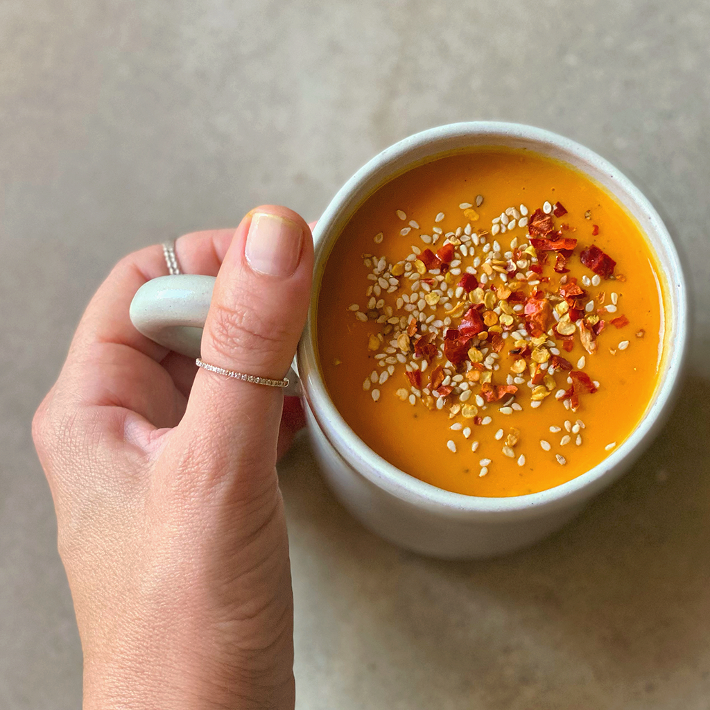 The Creamiest Pumpkin Soup