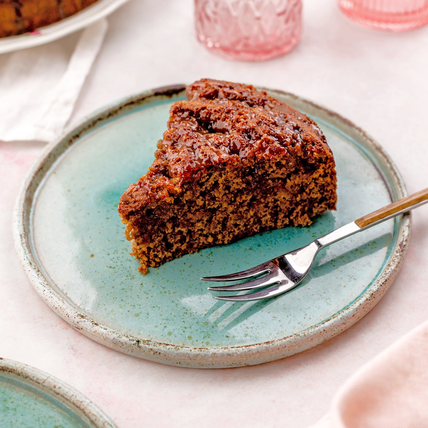 MAJDOOL DATE CAKE WITH SALTED HONEY CARAMEL